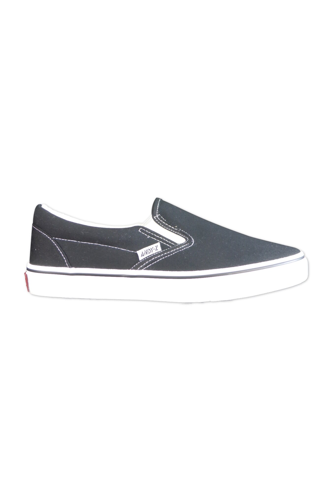 Tenisi barbat - ANDY-Z - cu inchidere elastica - negru - 41