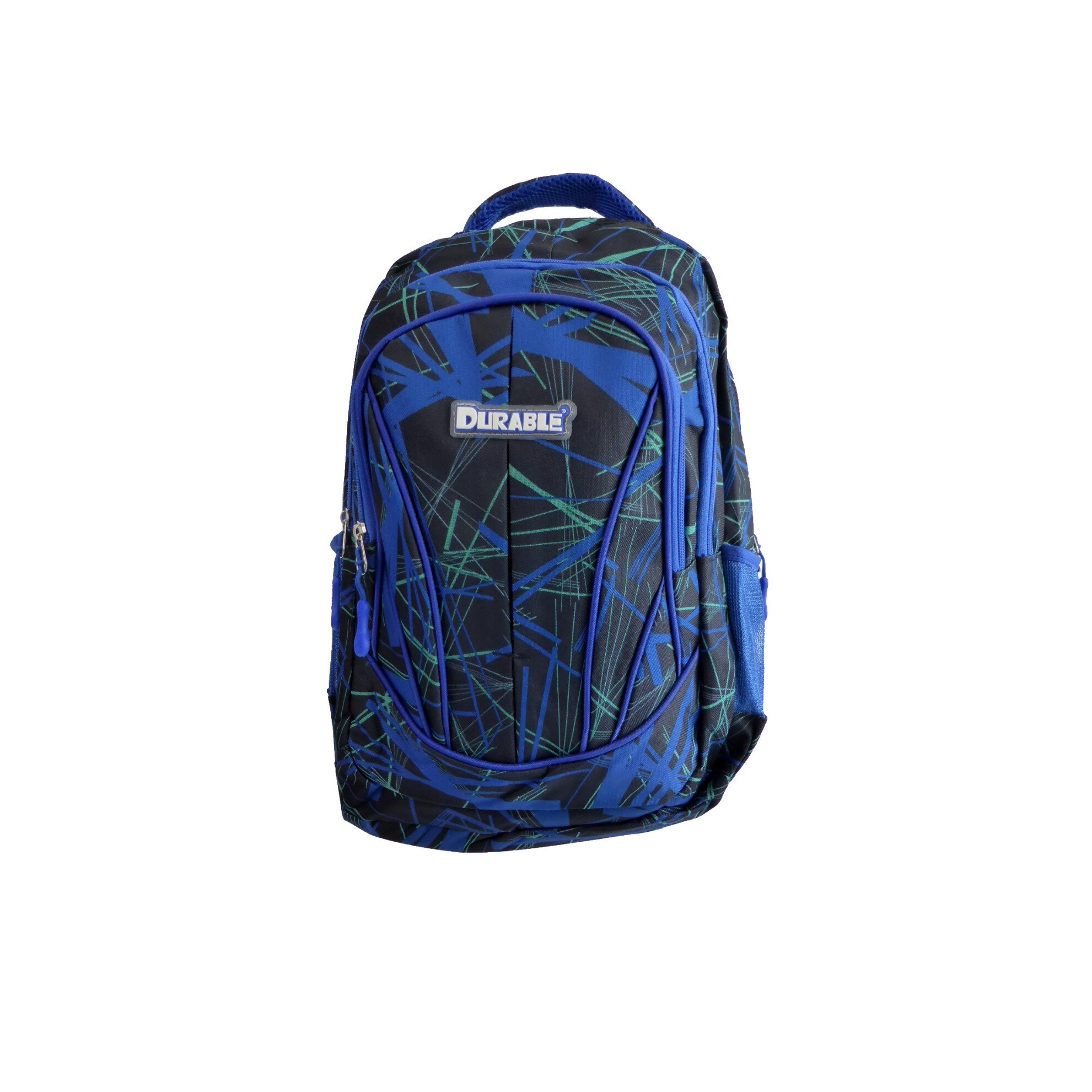 Rucsac, DURABLE, negru cu imprimeu indigo