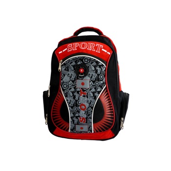 Rucsac, SPORT, negru si rosu  Rucsac, SPORT, negru si rosu