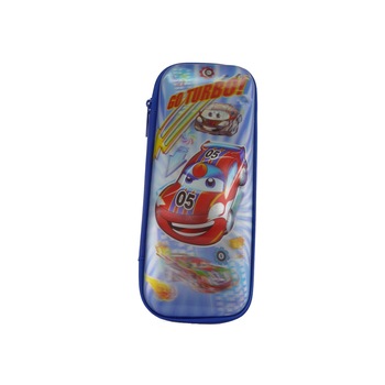 Penar 5D - UNIVERS FASHION - albastru cu fermoar imprimeu  Penar 5D - UNIVERS FASHION - albastru cu fermoar imprimeu