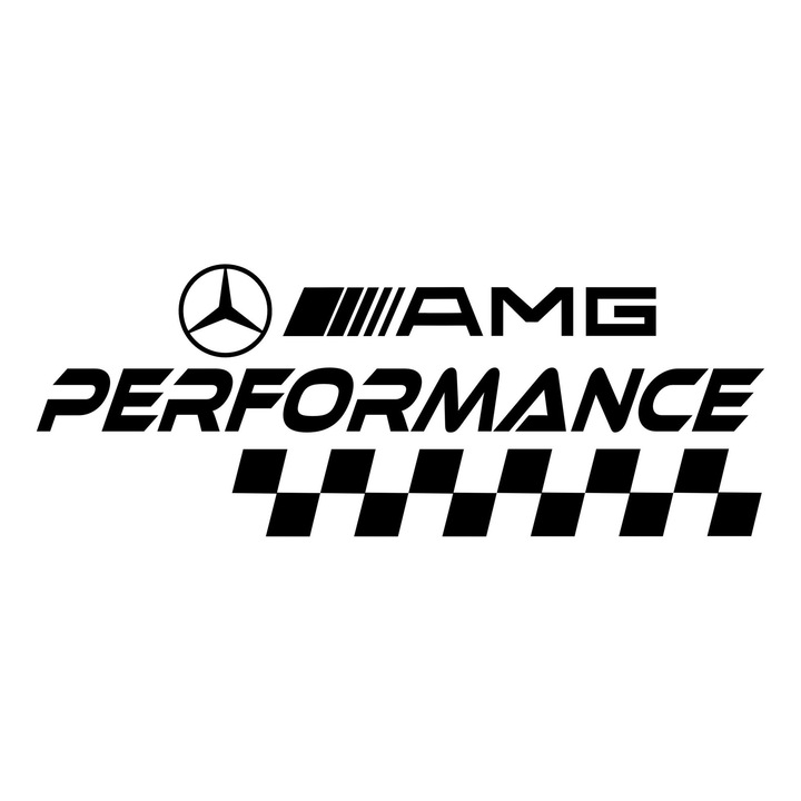 Mercedes AMG performance autómatrica, fekete 25 cm