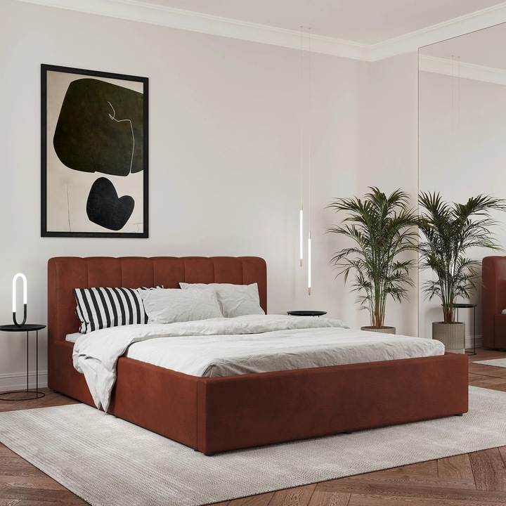 Pat Tapitat haaus Almo, 200 x 140 cm, Caramel