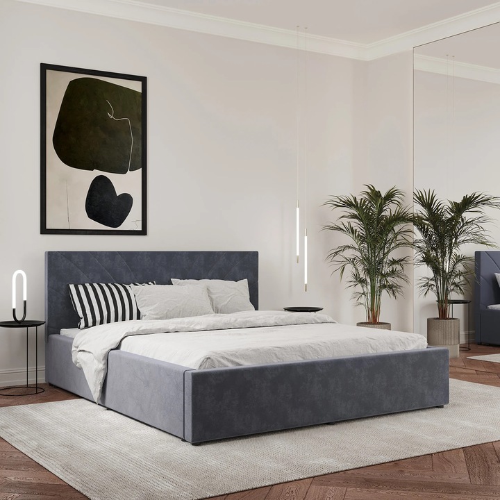 Pat Tapitat haaus Fargo, 200 x 140 cm, Cenusiu