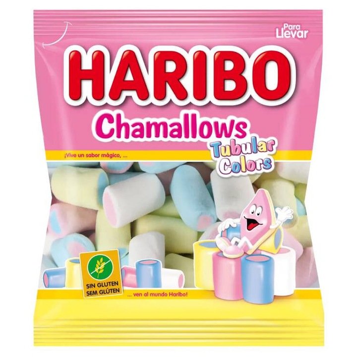 Haribo Pillecukor Chamallows Tubular Colors 90G