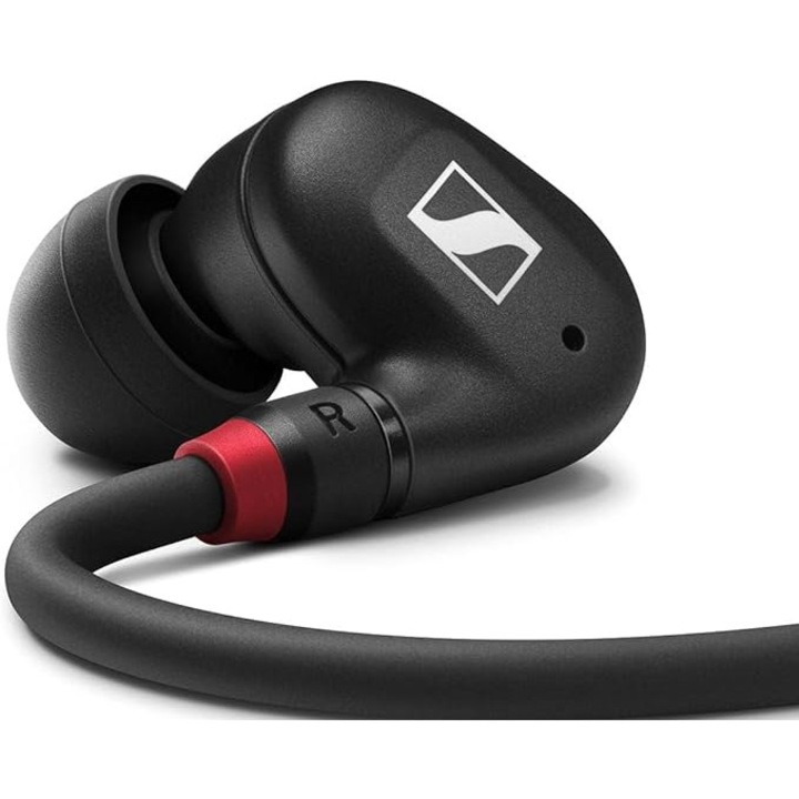 Sennheiser IE 100 PRO fekete dinamikus fülbe helyezhető fülhallgató, S/M/L méretek, fekete