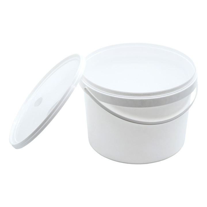 Galetusa 2.3l de plastic + capac cu sigiliu 5 buc/set