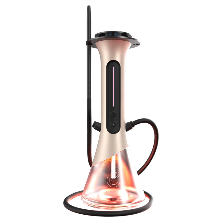 Narghilea Premium Electronica, C2 Hookah, Champagne