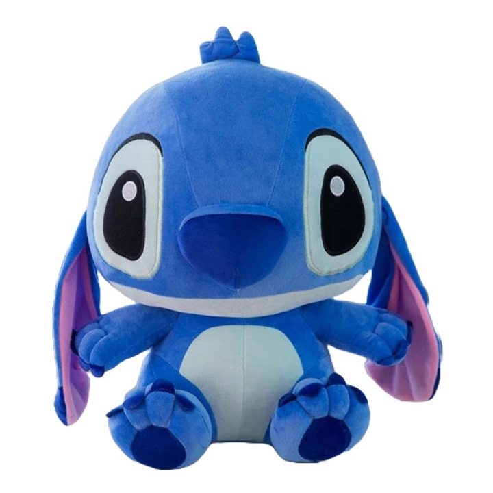 Stitch de Plus, 22 cm, Jucarie Moale si Dragalasa pentru Fete, Baieti si Bebelusi, Albastru, Dalimag