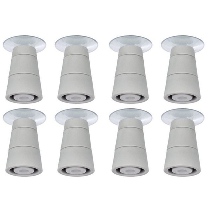 Picioare pentru placi de protectie din sticla - set de 8, WENKO