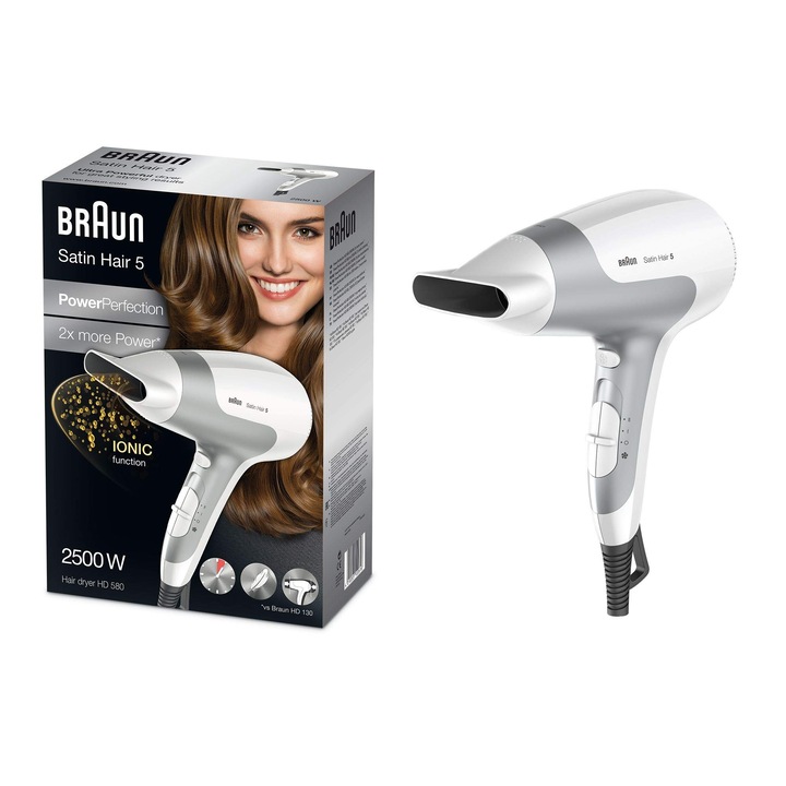 Сешоар Braun Satin Hair 5 HD 580 Power Perfection Solo