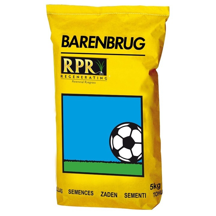 Prémium gyepmag, Barenbrug RPR Sport, azonnal ellenálló, 5kg, 250nm