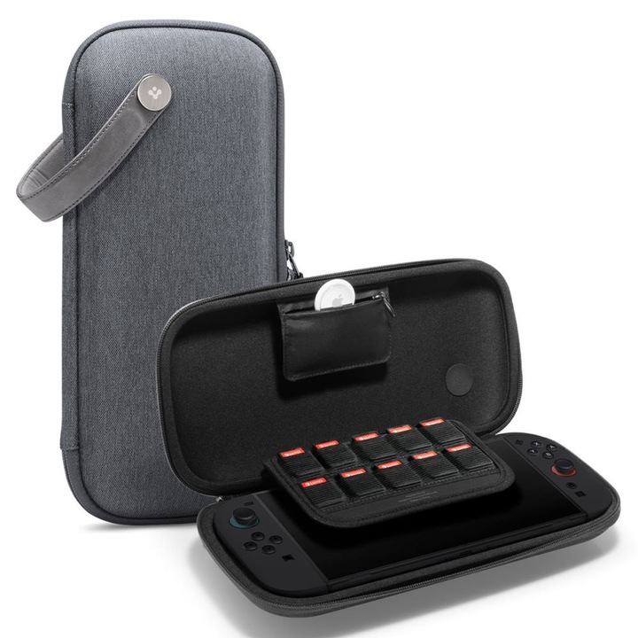 Védőtok Nintendo Switch 2-höz - Spigen Klasden Pouc - Kompakt, biztonságos, rekeszezett