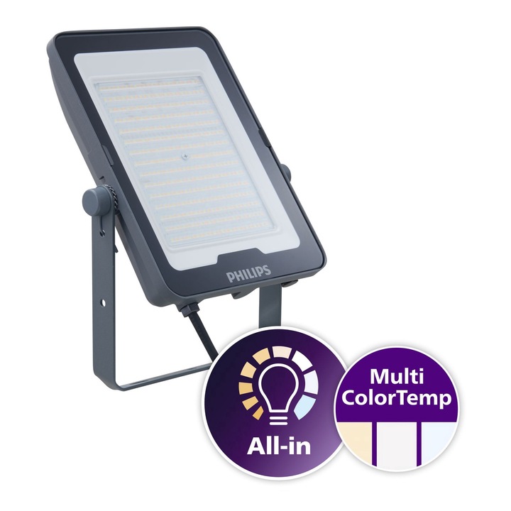 Proiector led BVP169 simetric 90W 3000K 4000K 6500K 10500lm IP65 Philips Ledinaire