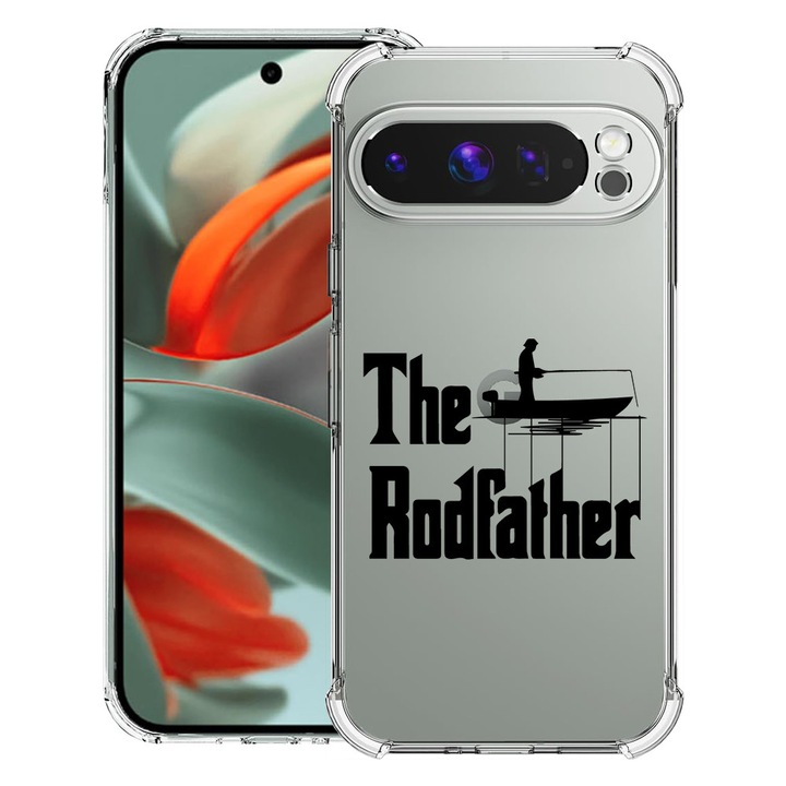 BestCase® Husa pentru Google Pixel 9 Pro XL, Anti Shock 1.5MM, The Rodfather, Protectie camera, ecran si colturi, 1946015 AS 1618