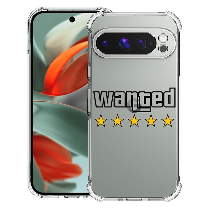 BestCase® Husa pentru Google Pixel 9 Pro XL, Anti Shock 1.5MM, Wanted, Protectie camera, ecran si colturi, 1946015 AS 1659
