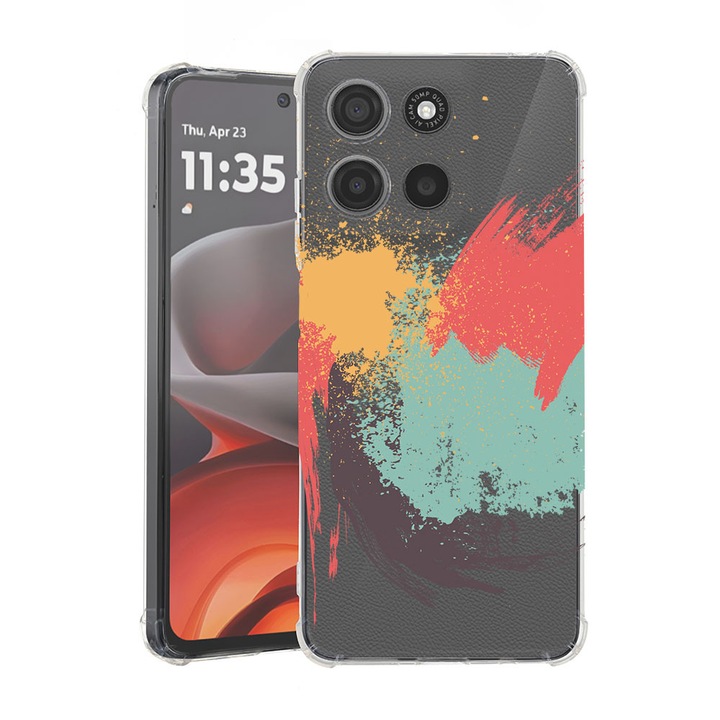 BestCase® Husa Anti Shock pentru Motorola Edge 60 Pro cu Design Painting, 2052054 AS 44