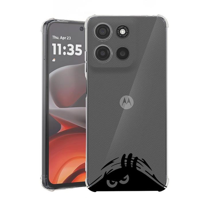 BestCase® Husa pentru Motorola Moto G75, Anti Shock 1.5MM, Hidden Face, Protectie camera, ecran si colturi, 1946016 AS 1645