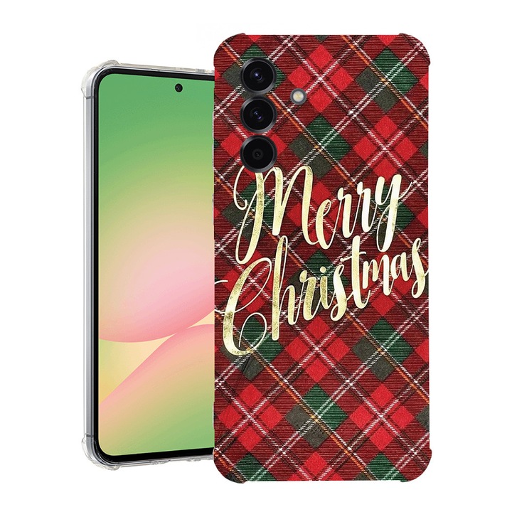 BestCase® Husa pentru Samsung Galaxy A17 5G cu Design Merry Christmas, Anti Shock, Reinforced 4 Corners, 2078494 AS 1362