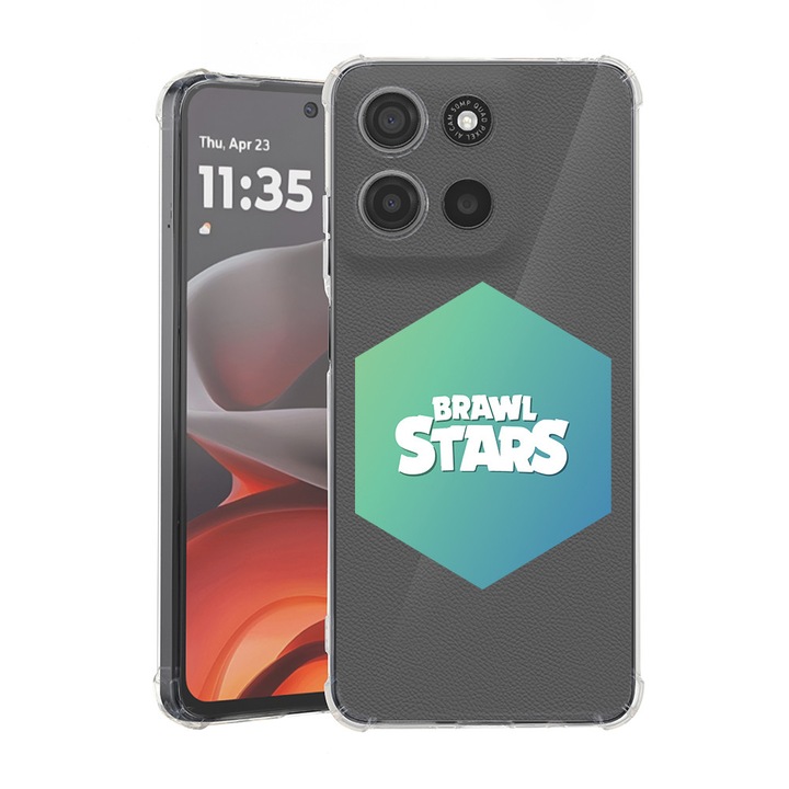 BestCase® Устойчив на удар калъф за Motorola Edge 60 / Edge 60 Fusion с дизайн Brawl Stars, 2052055 AS 1685