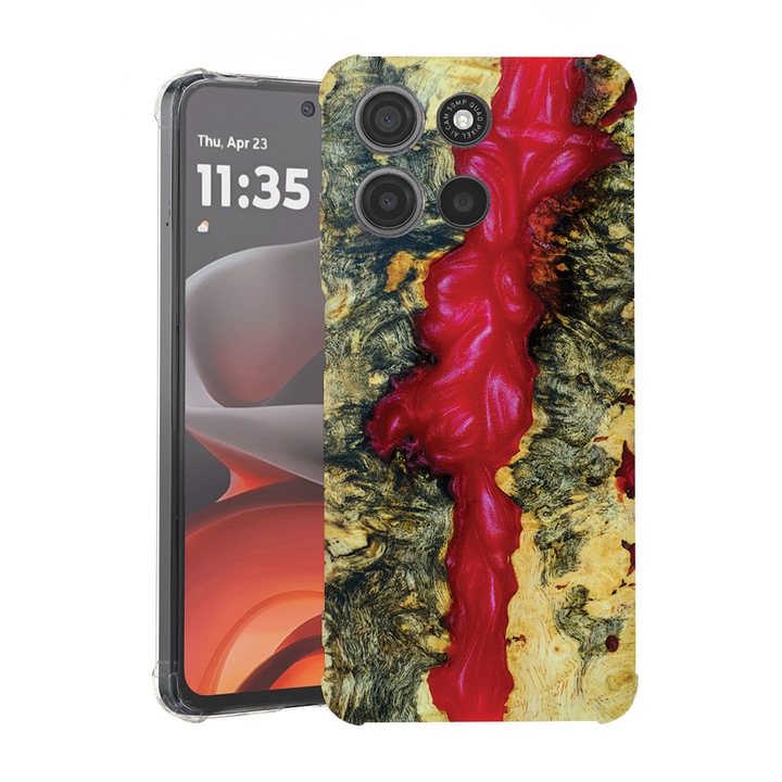 BestCase® Husa Anti Shock pentru Motorola Moto G86 cu Design Colors Of Universe, 2052061 AS 881