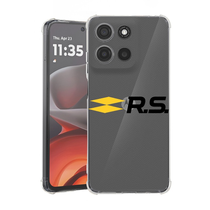 BestCase® Husa pentru Motorola Moto G75, Anti Shock 1.5MM, Renault RS, Protectie camera, ecran si colturi, 1946016 AS 1719