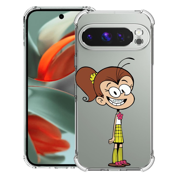 BestCase® Husa pentru Google Pixel 9 Pro XL, Anti Shock 1.5MM, The Loud House - Luan, Protectie camera, ecran si colturi, 1946015 AS 1624