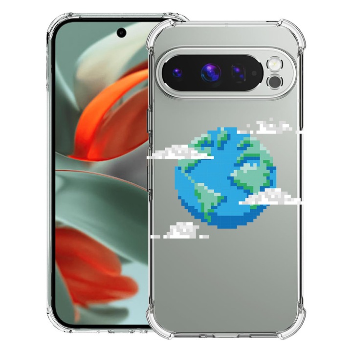 BestCase® Husa pentru Google Pixel 9 Pro XL, Anti Shock 1.5MM, Minecraft Earth, Protectie camera, ecran si colturi, 1946015 AS 1683