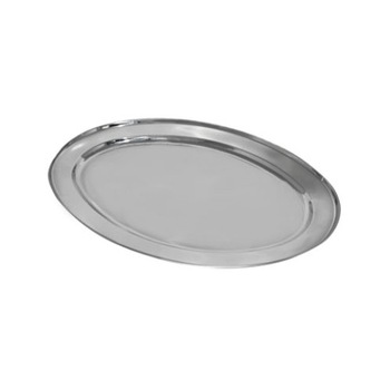 Platou servire tava inox ovala 40cm MN017108 Platou servire tava inox ovala 40cm MN017108