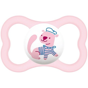 Suzeta din silicon Air 6m+ - Mam - Roz Suzeta din silicon Air 6m+ - Mam - Roz