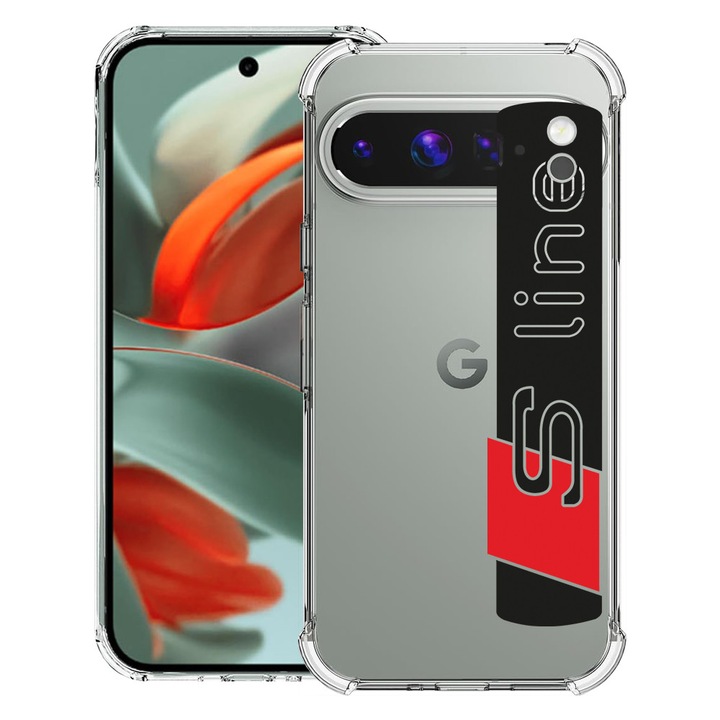BestCase® Husa pentru Google Pixel 9 Pro XL, Anti Shock 1.5MM, Audi S Line, Protectie camera, ecran si colturi, 1946015 AS 1757