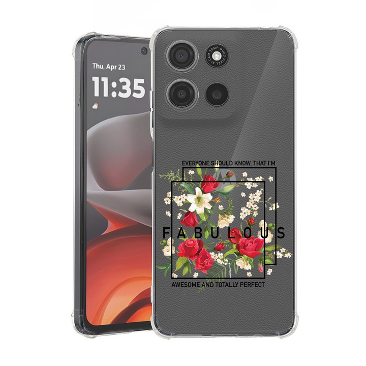 BestCase® Устойчив на удар калъф за Motorola Edge 60 / Edge 60 Fusion с изключителен дизайн, 2052055 AS 1804