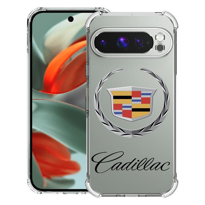 BestCase® Husa pentru Google Pixel 9 Pro XL, Anti Shock 1.5MM, Cadillac, Protectie camera, ecran si colturi, 1946015 AS 1777