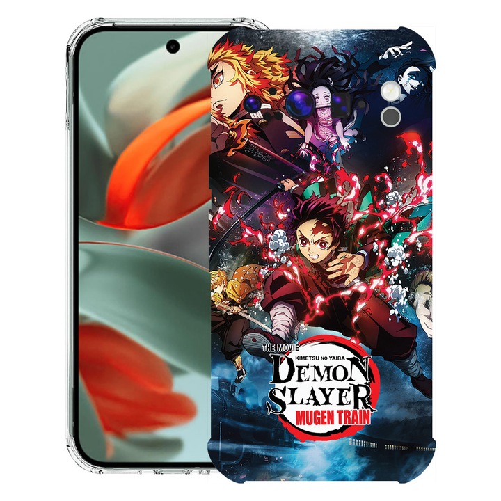 BestCase® Husa pentru Google Pixel 9 Pro XL, Anti Shock 1.5MM, Demon Slayer, Protectie camera, ecran si colturi, 1946015 AS 1702