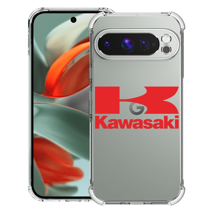 BestCase® Husa pentru Google Pixel 9 Pro XL, Anti Shock 1.5MM, Kawasaki, Protectie camera, ecran si colturi, 1946015 AS 1738