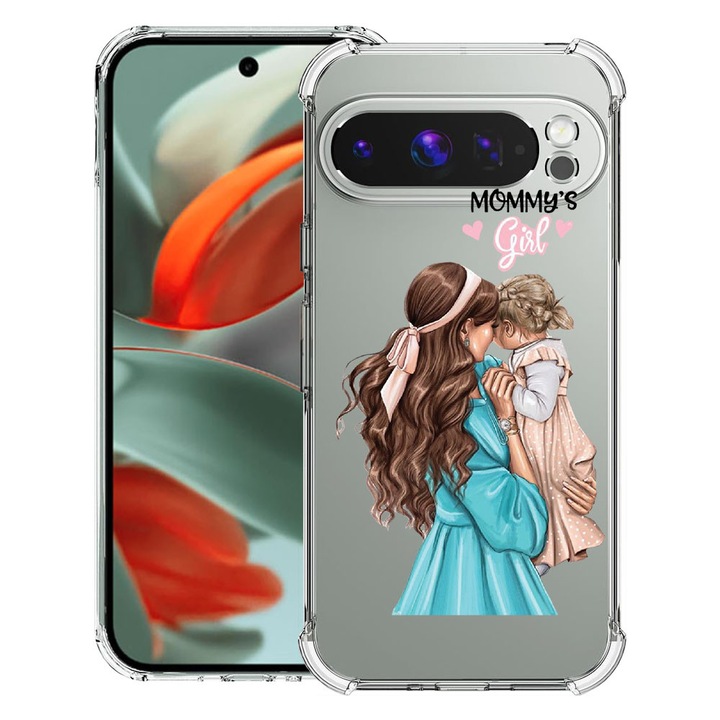 BestCase® Husa pentru Google Pixel 9 Pro XL, Anti Shock 1.5MM, Mommy's Girl, Protectie camera, ecran si colturi, 1946015 AS 555