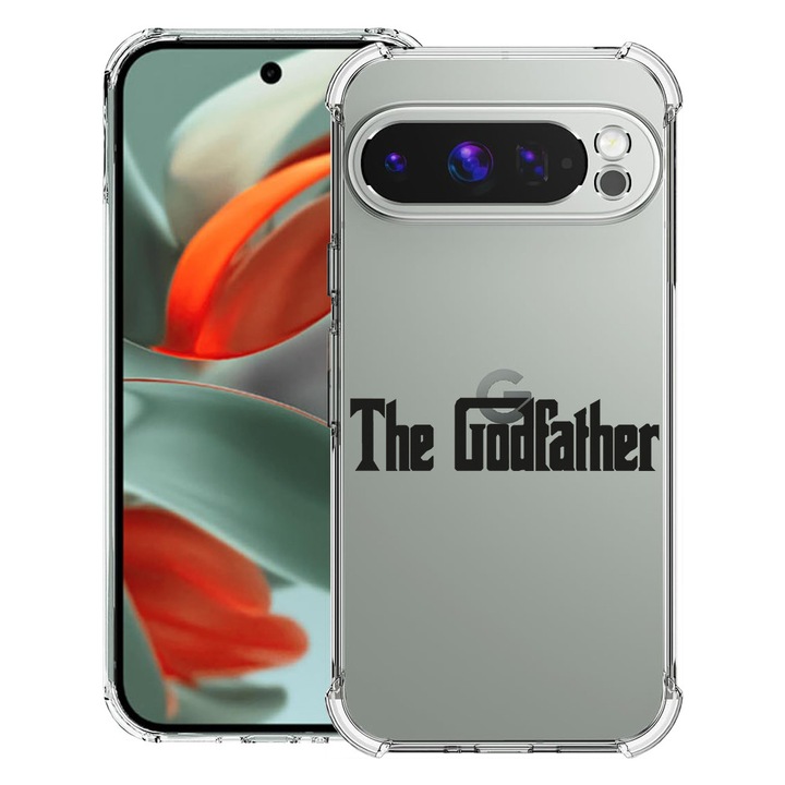 BestCase® Husa Anti Shock 1.5mm съвместим с Google Pixel 10 / Pixel 10 Pro, с дизайн Кръстникът, подсилени 4 ъгъла, 3119587 AS 1691