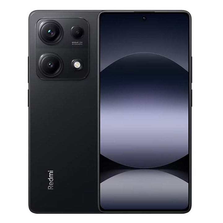 Мобилен телефон Xiaomi Redmi Note 14S, 8GB RAM, 256GB, AMOLED 6.67", черен