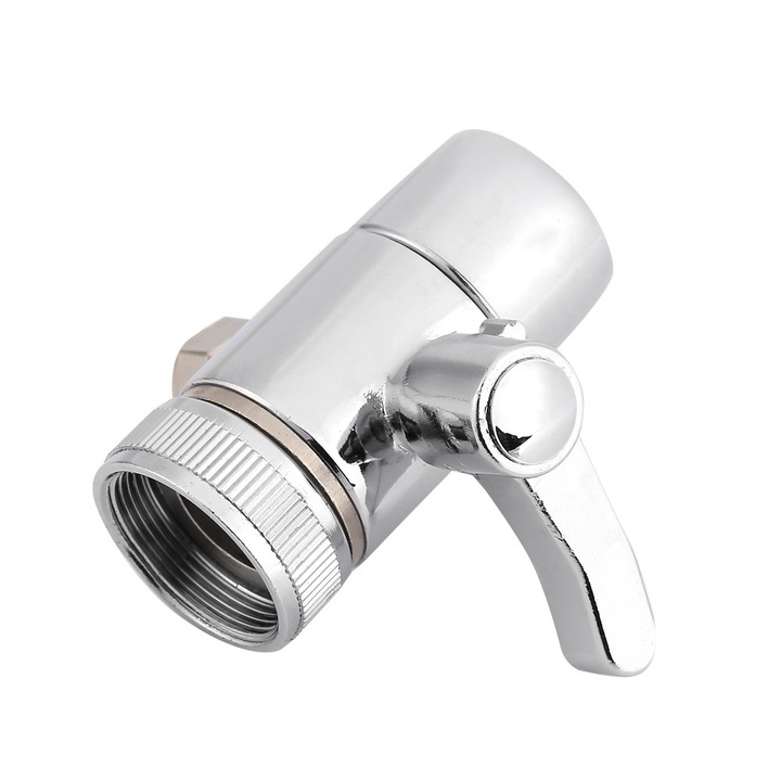 Adaptor de robinet, supapa de deviere, filtru de apa de blat, conector de 1/4 inch