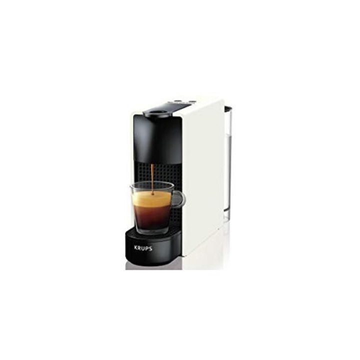 Espressor Nespresso Essenza Mini, manual, 1500W, alb, 1l