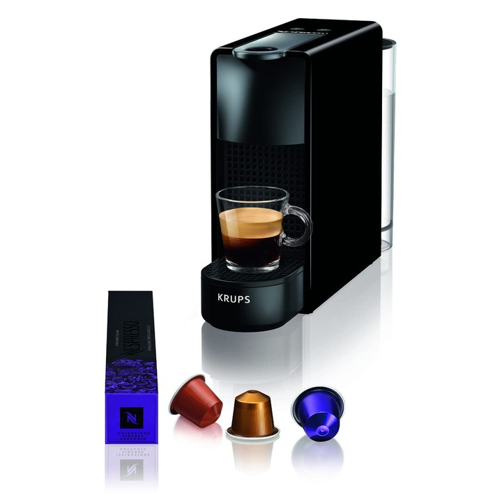 Espressor Nespresso Essenza Mini automat, 1500 W, 1 l, negru