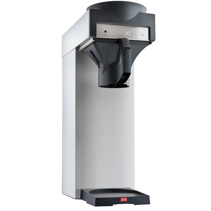 Aparat de cafea Melitta, automat, 1500W, inox/negru, 2, 2l