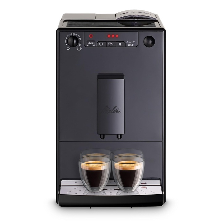 Espressor Melitta Solo, negru, 1500W, rezervor 1l, automat