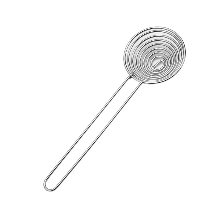 Tojásleválasztó, 2 darab, rozsdamentes acél, 21.5x10cm, a sárgája és a fehérje elválasztására