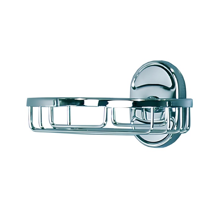 Решетъчна сапунерка Inter Ceramic Ариел ICA 30969, Хром