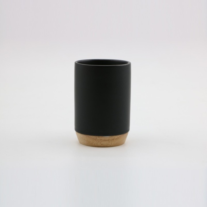 Inter Ceramic Sydney fogkefetartó ICCA 55158, polirezin, fekete