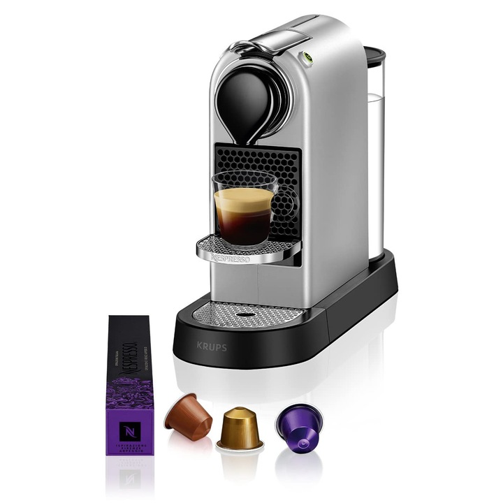 Aparat de cafea Nespresso Krups YY4118FD Citiz Argintiu
