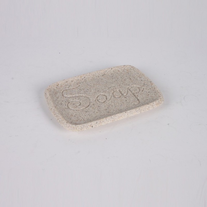 Szappantartó Inter Ceramic Amelia ICCA 52159, Poligyanta, Bézs