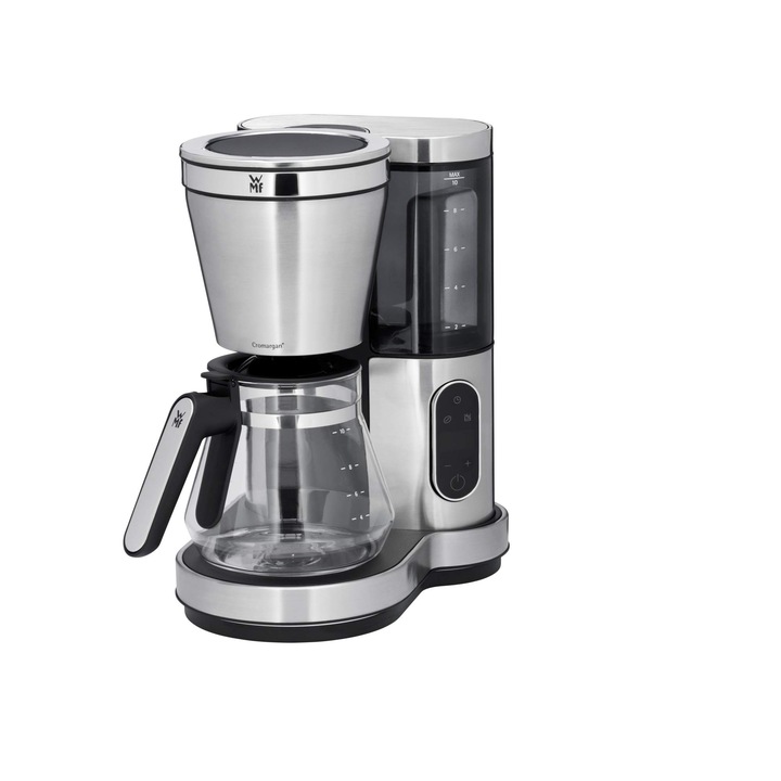 Cafetiera WMF Lumero, cu carafă de sticlă, 10 cești, 1000W