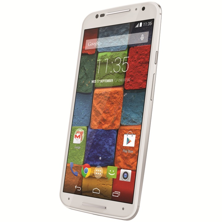 Telefon mobil Motorola XT1092 Moto X New, 16GB, 4G, White Bamboo