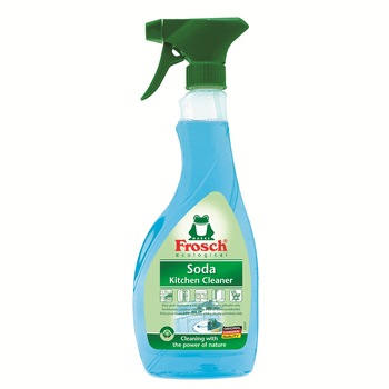 Detergent ecologic pentru bucatarie, Frosch, Spray, 500ml Detergent ecologic pentru bucatarie, Frosch, Spray, 500ml
